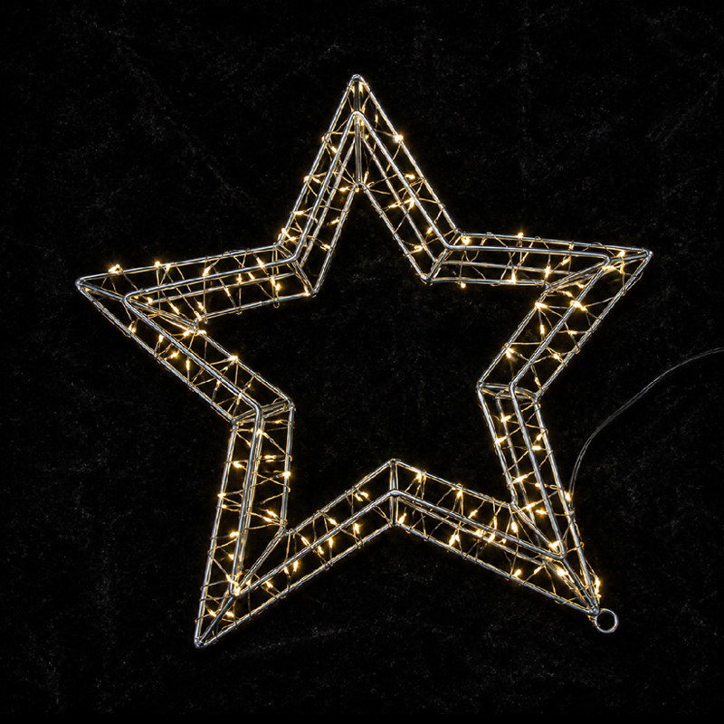 Five Point Star Hanging Light Decoration