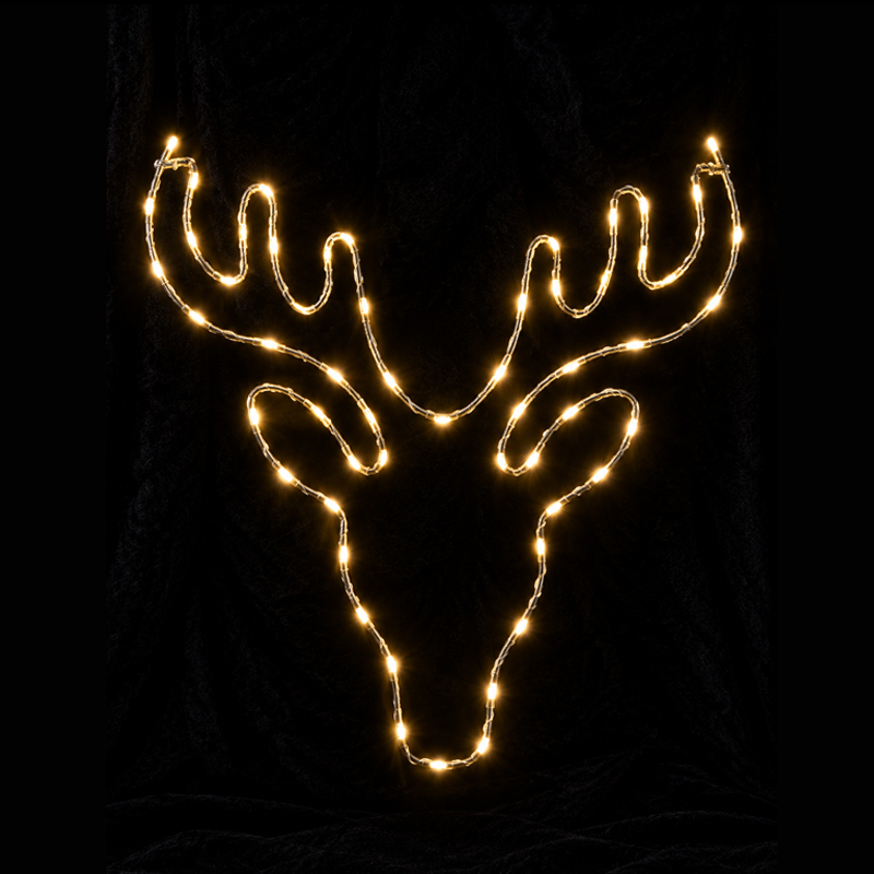Deer Antler Christmas Hanging Light