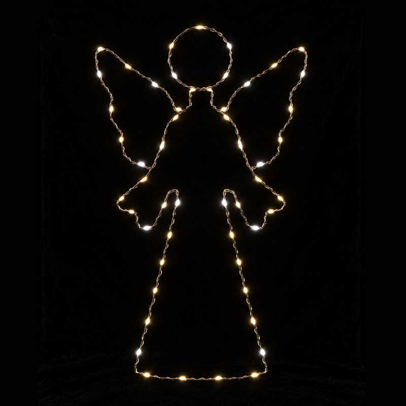 Angel Outdoor Lighted Stake