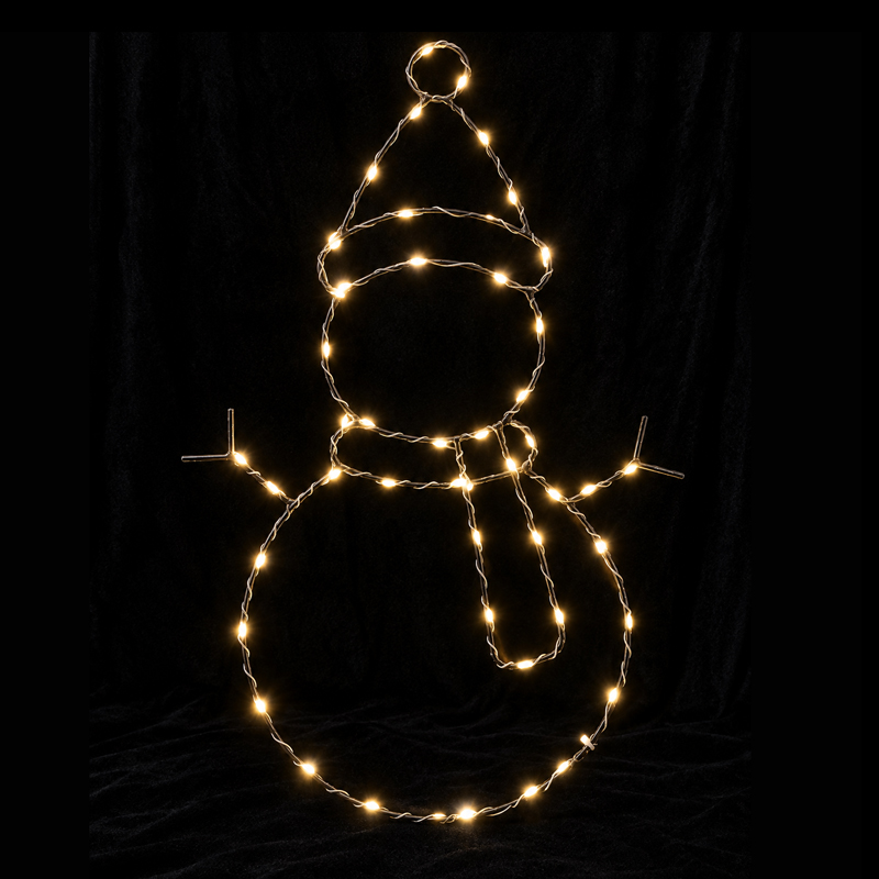 Snowman Holiday Yard Light